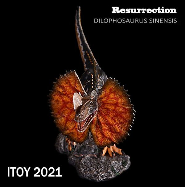 【史派克工廠】結單預購免運24年8月 ITOY 雙脊龍 雙棘龍 雙冠龍 張開褶傘造型 0730 ITOY 雙脊龍 雙棘龍 雙冠龍 張開褶傘造型