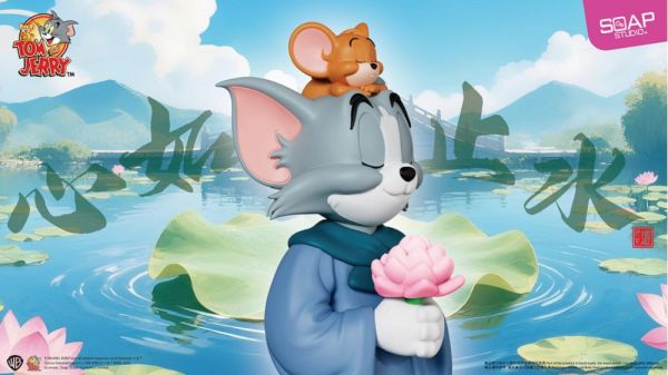 【史派克工廠】結單免運26年Q2 野獸國 SOAP STUDIO CA451 湯姆貓與傑利鼠 心如止水造型公仔 0129 野獸國 SOAP STUDIO CA451 湯姆貓與傑利鼠 心如止水造型公仔
