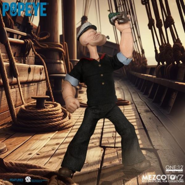 【史派克工廠】現貨 MEZCO 電影版 大力水手 卜派 0418 MEZCO 電影版 大力水手