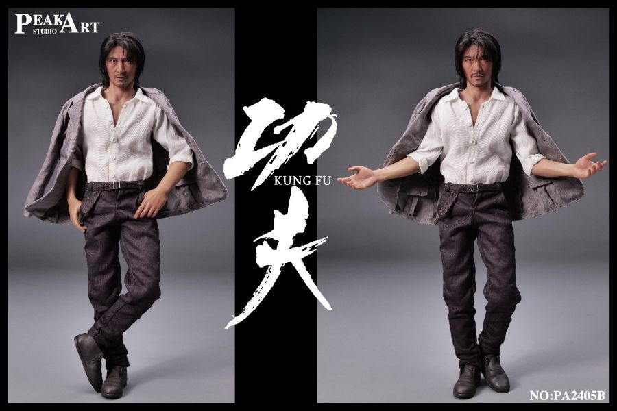 【史派克工廠】結單免運25年Q1 PEAKART STUDIO 1/6 功夫 PA2405B 矽膠可動 黑幫混混版 1008 PEAKART STUDIO 1/6 功夫 PA2405B 矽膠可動 訂製版