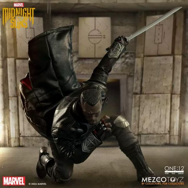 【史派克工廠】結單 免運27年Q2 MEZCO One：12 刀鋒戰士 Marvel 1/12 可動 0921 MEZCO One：12 刀鋒戰士 Marvel 1/12 可動