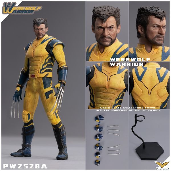 【史派克工廠】結單免運25年Q2 PWTOYS 1/12 金鋼狼 羅根狼叔 金剛軀體 狼人戰士 普通版戰損版 0224 PWTOYS 1/12 金鋼狼 羅根狼叔 金剛軀體 狼人戰士 普通版戰損版