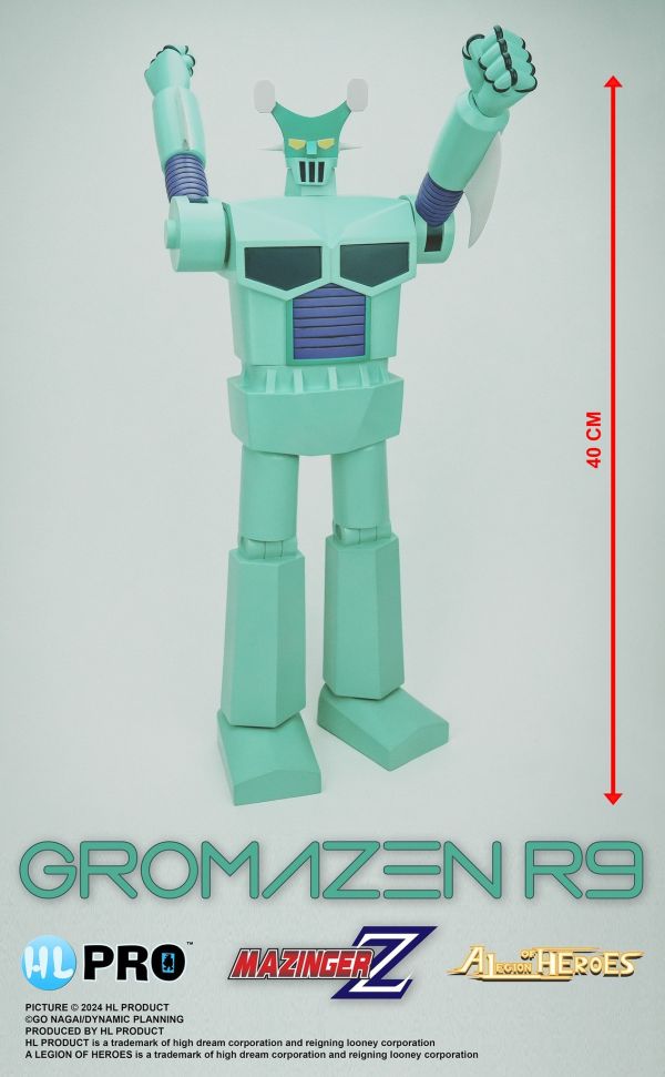【史派克工廠】預購免運25年9月 HL PRO 無敵鐵金剛 大膠 40cm Gromazen R9 0529 HL PRO 無敵鐵金剛 大膠 40cm Gromazen R9