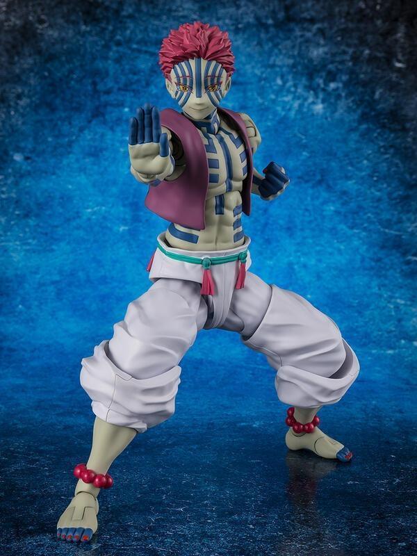 【史派克工廠】預購免運27年5月 代理 S.H.Figuarts SHF 鬼滅之刃 猗窩座 再版 1110 代理 S.H.Figuarts SHF 鬼滅之刃 猗窩座 再版