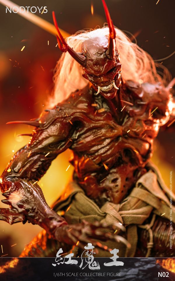 【史派克工廠】結單免運25年Q2 NODTOYS 1/6 矽膠可動人偶 紅魔王 NOD-N02 1202 NODTOYS 1/6 矽膠可動人偶 紅魔王 NOD-N02