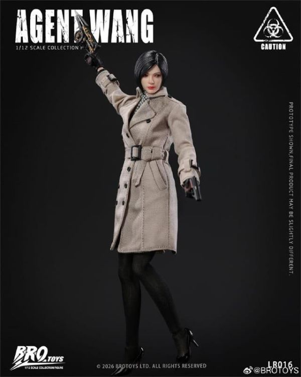 【史派克工廠】預購免運27年Q2 BROTOYS 王探員 艾達王 惡靈古堡2 重製版 1/12 可動 1211 BROTOYS 王探員 艾達王 惡靈古堡2 重製版 1/12 可動