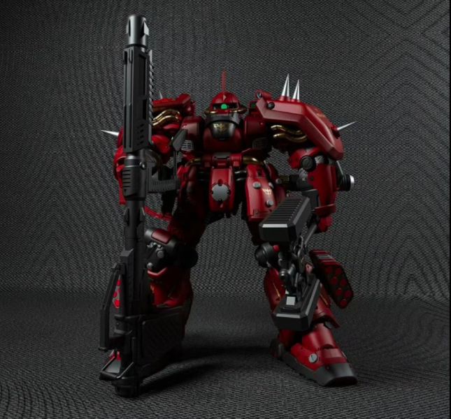 【史派克工廠】結單免運25年Q2 赤星STUDIO 1/100 冥王薩克 組裝模型 高25公分 帶整備台 0120 赤星STUDIO 1/100 冥王薩克 組裝模型 高25公分 帶整備台