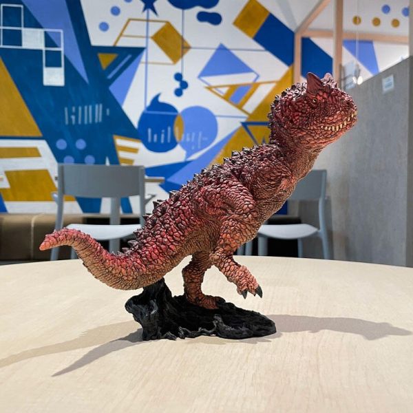 【史派克工廠】結單25年2月 gruezi lab 食肉牛龍 紅色 37公分 軟膠完成品 1119 gruezi lab 食肉牛龍 紅色 37公分 軟膠完成品