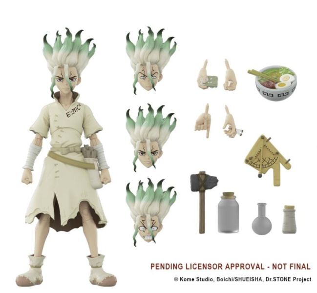 【史派克工廠】結單 即將到貨 BFS Dr.STONE 新石紀 6寸 可動 千空 大樹 琥珀 淺霧幻 共四款 1030 BFS Dr.STONE 新石紀 6寸 可動 千空 大樹 琥珀 淺霧幻 共四款