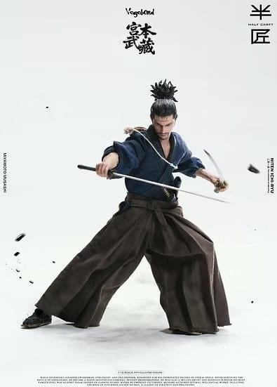 【史派克工廠】預購免運26年Q3 半匠 1/12 宮本武藏 可動人偶 0504 半匠 1/12 宮本武藏 可動人偶