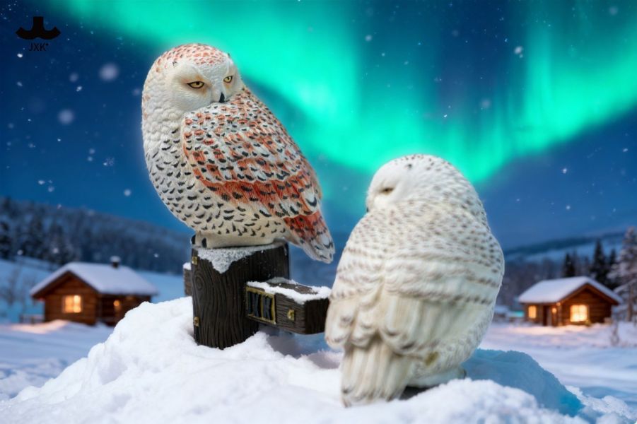 【史派克工廠】預購26年Q1 JXK 雪鴞 貓頭鷹 鴞 動物 模型 JXK323 0114 JXK 雪鴞 貓頭鷹 鴞 動物 模型 JXK323