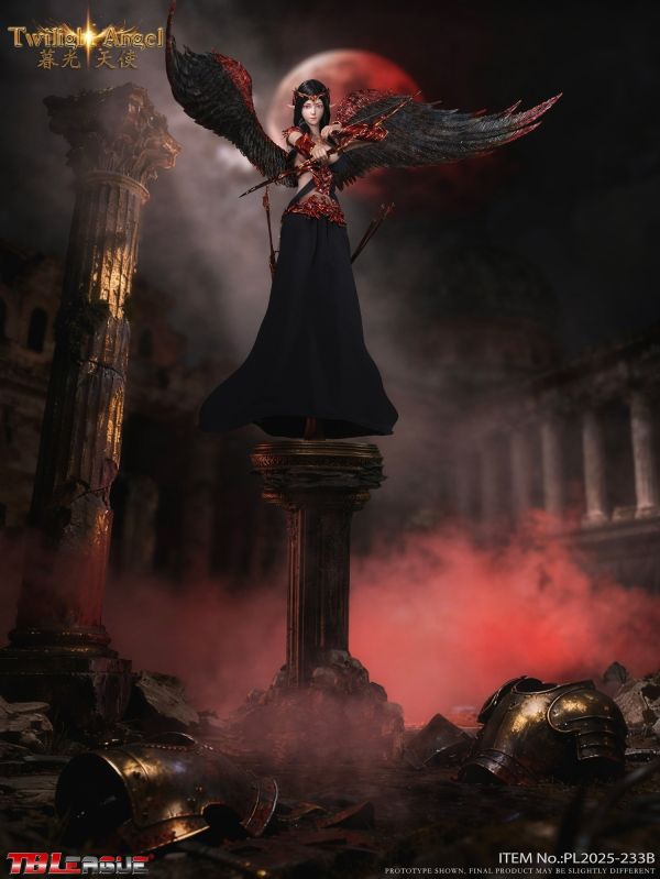 【史派克工廠】預購免運25年12月 TBLeague 1/6 暮光天使 黑色 PL2025-233B 1119 TBLeague 1/6 暮光天使 黑色 PL2025-233B