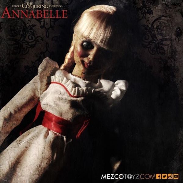 【史派克工廠】結單25年4月 MEZCO TOYZ 18吋 安娜貝爾 複製道具 1021 MEZCO TOYZ 18吋 安娜貝爾 複製道具