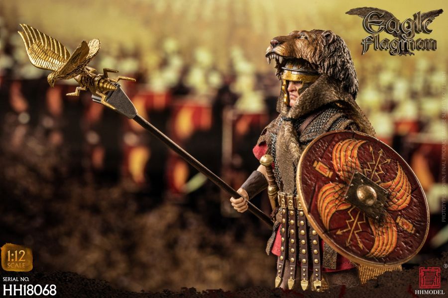 【史派克工廠】結單 預購23年Q3 HHMODEL 1/12 帝國軍團 HH18068 鷹旗手 6吋 可動 0714 HHMODEL 1/12 帝國軍團 HH18068 鷹旗手 6吋 可動