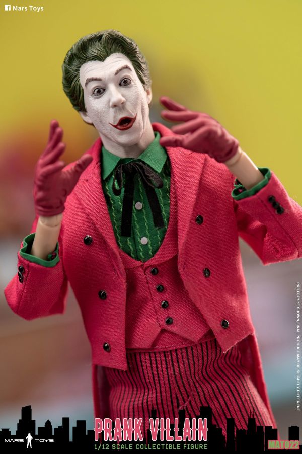 【史派克工廠】結單 預購免運Q2 Mars Toys 惡作劇 惡棍 小丑 1996 1/12布衣 可動 MAT022 0131 Mars Toys 惡作劇 惡棍 小丑 1996 1/12布衣 可動 MAT022