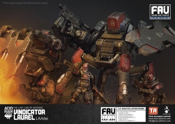 【史派克工廠】結單 預購1月 酸雨戰爭 FAV-A94 Vindicator Laurel LAA6e 裁決者鍩戎 0705 酸雨戰爭 FAV-A94 Vindicator Laurel LAA6e 裁決者鍩戎