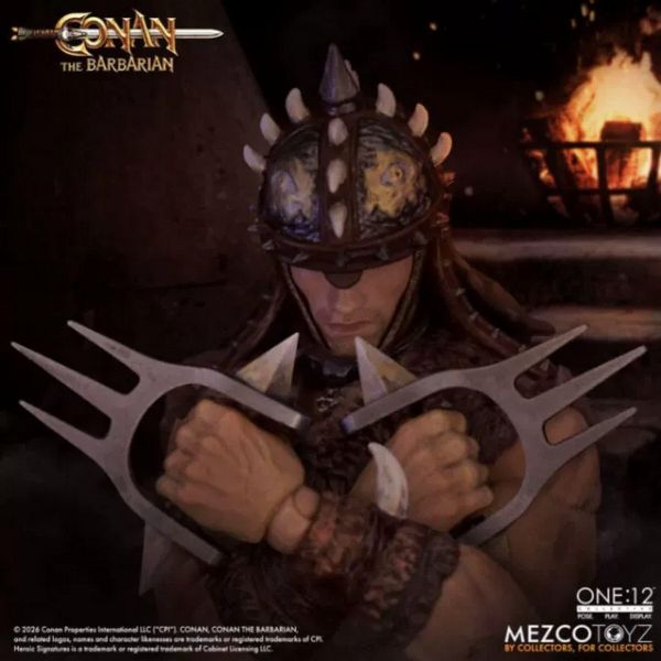 【史派克工廠】預購免運26年Q4 Mezco 螞蟻 one:12 野蠻人柯南 競技場版 可動 MEZ7681 0610 Mezco 螞蟻 one:12 野蠻人柯南 競技場版 可動 MEZ7681