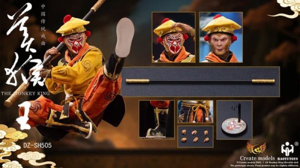 【史派克工廠】預購免運25年Q4 Createmodels x HAOYUTOYS 美猴王 DZ-SH505 1107 Createmodels x HAOYUTOYS 美猴王 DZ-SH505