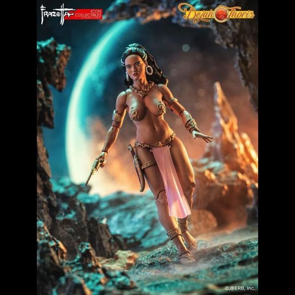 【史派克工廠】預購免運 27年Q1 Frazettagirl 弗雷澤塔女兒 火星公主 索里斯 1/12 可動 1007 Frazettagirl 弗雷澤塔女兒 火星公主 索里斯 1/12 可動