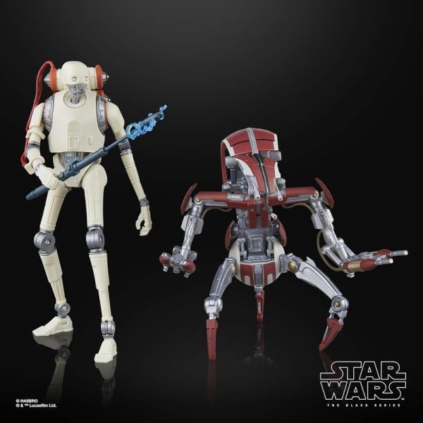 【史派克工廠】預購25年10月 星際大戰 STAR WARS 黑標系列 6 吋人物 機器人二入組 0829 星際大戰 STAR WARS 黑標系列 6 吋人物 機器人二入組
