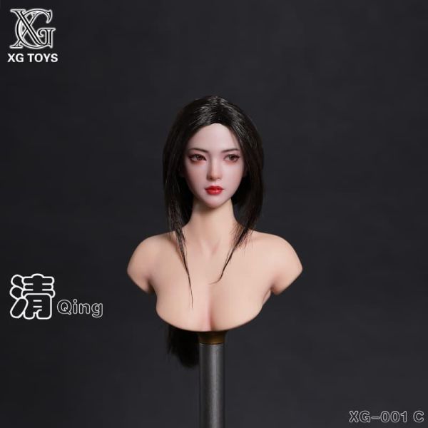 【史派克工廠】預購免運26年Q3 XG Toys星光人偶 1/6 亞洲美女 頭雕 XG‑001ABC 共3款 0625 XG Toys星光人偶 1/6 亞洲美女 頭雕 XG‑001ABC 共3款