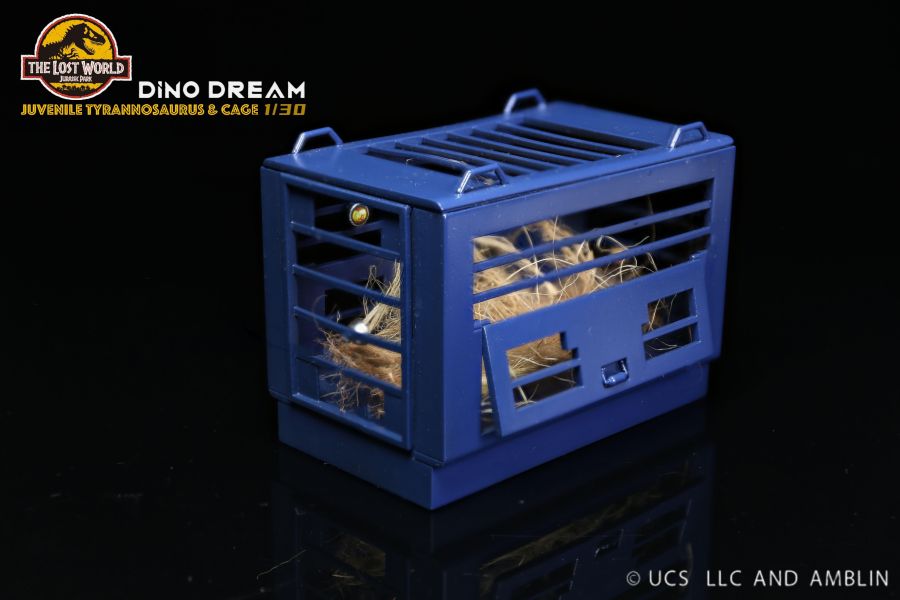 【史派克工廠】預購免運26年7月 DinoDream 經典收藏系列 失落的世界 小暴龍及籠子 1/30 0701 DinoDream 經典收藏系列 失落的世界 小暴龍及籠子 1/30