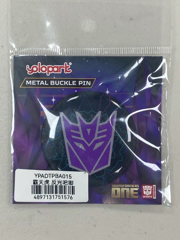 【史派克工廠】現貨 yolopark YPADTPBA015 狂派 反光徽章 yolopark YPADTPBA015 狂派 反光徽章