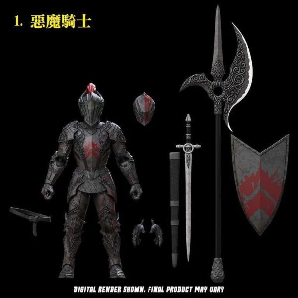 【史派克工廠】結單 免運Q2 BFS 老闆打擊 史詩豪華 惡魔騎士 斯巴達戰士 阿羅拉 札萊斯卡 1/12 4款0921 BFS 老闆打擊 史詩豪華 惡魔騎士 斯巴達戰士 阿羅拉 札萊斯卡 1/12 4款