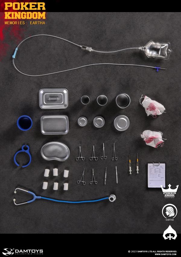 【史派克工廠】現貨 DAMTOYS 1/6撲克王國回憶篇 爾莎 Eartha GK004MX-A 0229 DAMTOYS 1/6撲克王國回憶篇 爾莎 Eartha GK004MX-A