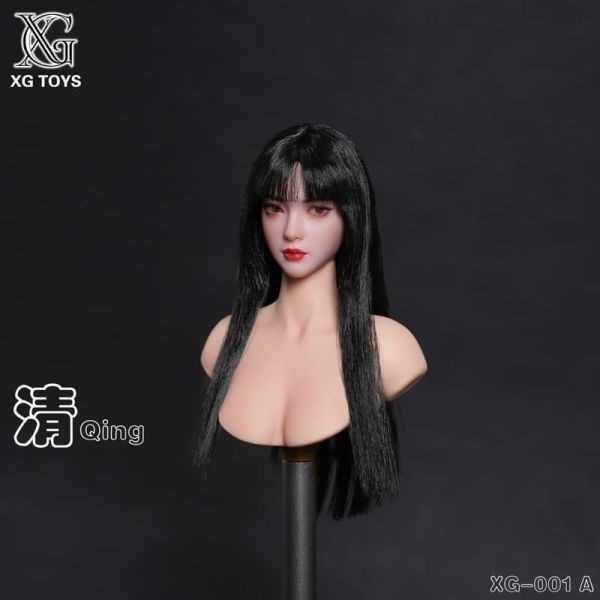 【史派克工廠】預購免運26年Q3 XG Toys星光人偶 1/6 亞洲美女 頭雕 XG‑001ABC 共3款 0625 XG Toys星光人偶 1/6 亞洲美女 頭雕 XG‑001ABC 共3款