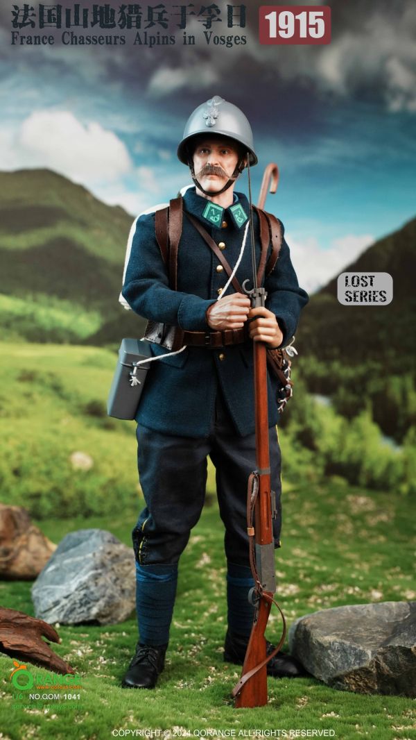 【史派克工廠】結單 預購24年Q4 QORANGE QOTOYS 1/6 法國山地獵兵於孚日1915 QOM-1041 0708 QORANGE QOTOYS 1/6 法國山地獵兵於孚日1915 QOM-1041