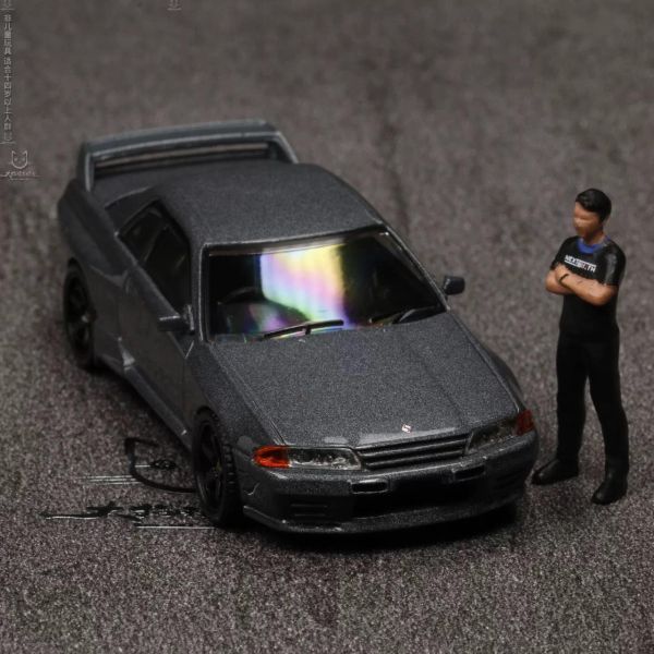 【史派克工廠】結單免運4月 MINIGT Nissan 天際線GT-R R32 松田次生 合金車 人車組 0327 MINIGT Nissan 天際線GT-R R32 松田次生 合金車 人車組