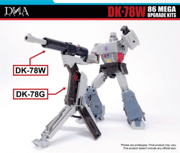 【史派克工廠】預購26年3月 DNA DESIGN DK-78W 86 MEGA 武器擴充包 1230 DNA DESIGN DK-78W 86 MEGA 武器擴充包