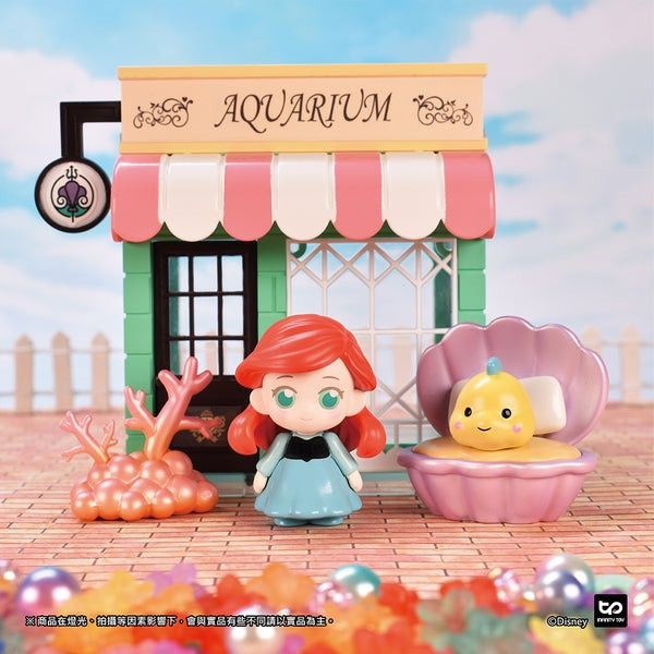 【史派克工廠】現貨 免運 Infinity Toy 迪士尼公主的魔法商店街 盲盒 一中盒6入 10公分 0207 Infinity 迪士尼公主的魔法商店街 盲盒 一中盒6入