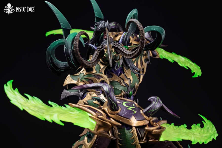 【史派克工廠】結單免運25年9月 Metytoyz WF會場 限定版 魔獸爭霸 不死族 伊利丹 帝王鎧甲 可動 0826 Metytoyz WF2025限定 惡魔獵手 帝王鎧甲版 可動人偶