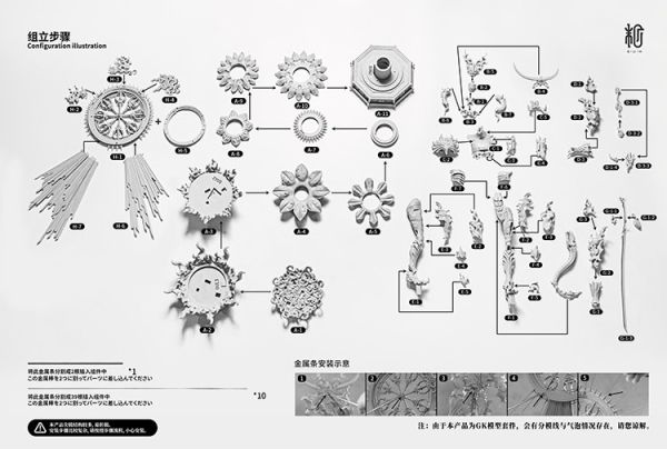 【史派克工廠】結單 預購 毒島孝牧 冥王ハリ・ハラ羯諦 GK 雕像 未上色 白模 白件 半成品 訂 0526 毒島孝牧 冥王ハリ・ハラ羯諦 GK 雕像 未上色 白模 白件 半成品 訂