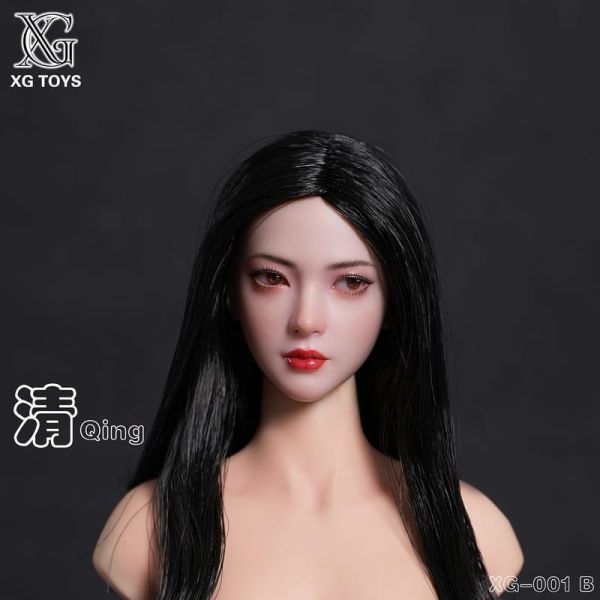 【史派克工廠】預購免運26年Q3 XG Toys星光人偶 1/6 亞洲美女 頭雕 XG‑001ABC 共3款 0625 XG Toys星光人偶 1/6 亞洲美女 頭雕 XG‑001ABC 共3款