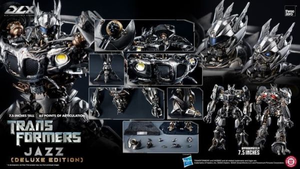 【史派克工廠】預購免運26年Q1 Threezero DLX 變形金剛 爵士 豪華版 1021 Threezero DLX 變形金剛 爵士 豪華版