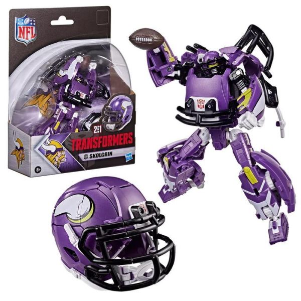 【史派克工廠】預購26年8月 孩之寶 變形金剛 NFL 明尼蘇達維京人隊 Skolgrin 變形金剛世代聯乘 0717 孩之寶 變形金剛 NFL 明尼蘇達維京人隊 Skolgrin 變形金剛世代聯乘