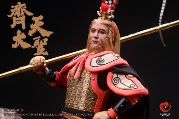 【史派克工廠】預購免運Q4 QIANLONG TOYS 1/6 齊天大聖 孫悟空 可動人偶 NO.QL-010 0611 QIANLONG TOYS 1/6 齊天大聖 孫悟空 可動人偶 NO.QL-010