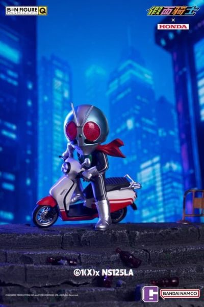 【史派克工廠】預購免運25年10月 萬代 BNFIGURE Q 假面騎士 本田機車 聯名盲盒 一中盒8入 0919 萬代 BNFIGURE Q 假面騎士 本田機車 聯名盲盒 一中盒8入