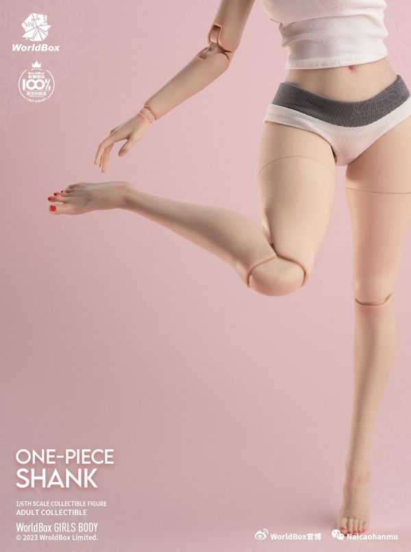 【史派克工廠】結單 預購23年Q4 Worldbox 1/6 女素體 肥腿一體腳 AT204AB 共2款 0908 Worldbox 1/6 女素體 肥腿一體腳 AT204AB 共2款