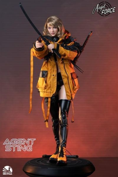 【史派克工廠】預購免運Q4 開天 Angel Force 1/3 矽膠可動 賽博特務 AGENT-STING 訂0409 開天 Angel Force 1/3 矽膠可動 賽博特務 AGENT-STING