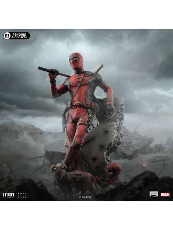 【史派克工廠】結單預購免運25年Q1 IRON STUDIOS 死侍與金鋼狼 死侍 MARCAS108524-10 1/10 0823 IRON STUDIOS 死侍與金鋼狼 死侍MARCAS108524-10 1/10