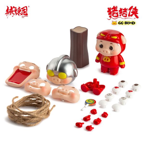 【史派克工廠】預購免運26年4月 械煉司 豬豬俠&小呆呆 板件 組裝模型 0305 械煉司 豬豬俠&小呆呆 板件 組裝模型