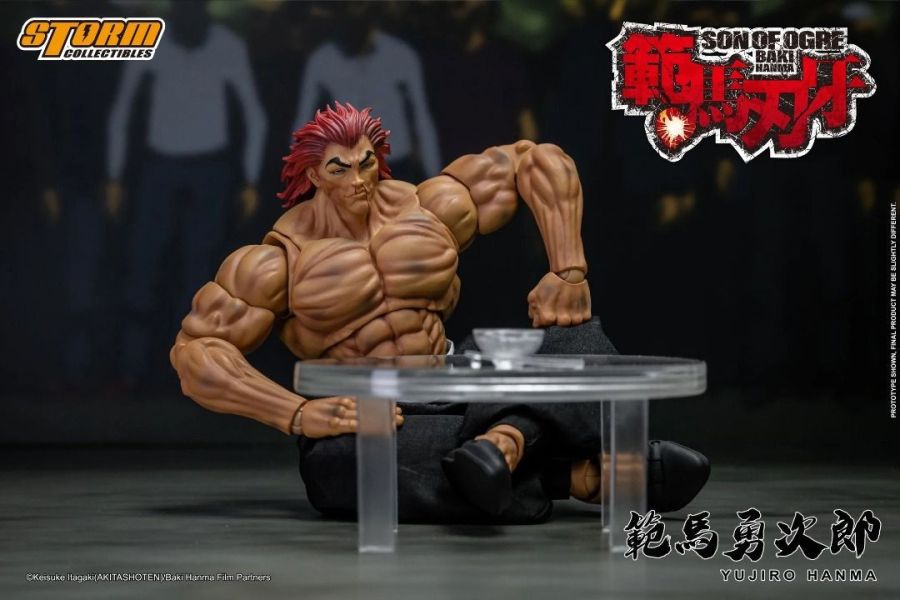 【史派克工廠】結單 預購24年11月 storm toys 範馬刃牙 範馬勇次郎 上海WF限定版 1/12 可動完成品 1018 storm toys 範馬刃牙 範馬勇次郎 上海WF限定版 1/12 可動完成品