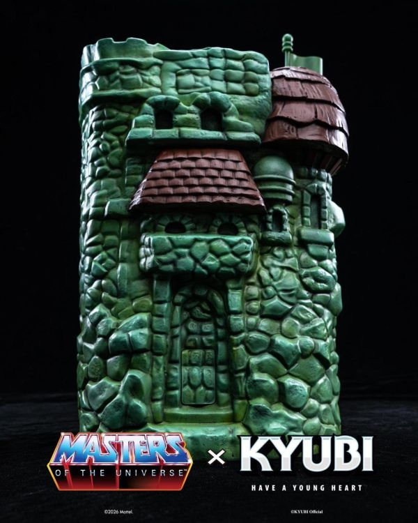 【史派克工廠】預購免運Q3 KYUBI × Masters of the Universe灰堡收藏雕像充電座 訂0624 KYUBI × Masters of the Universe灰堡收藏雕像充電座 訂