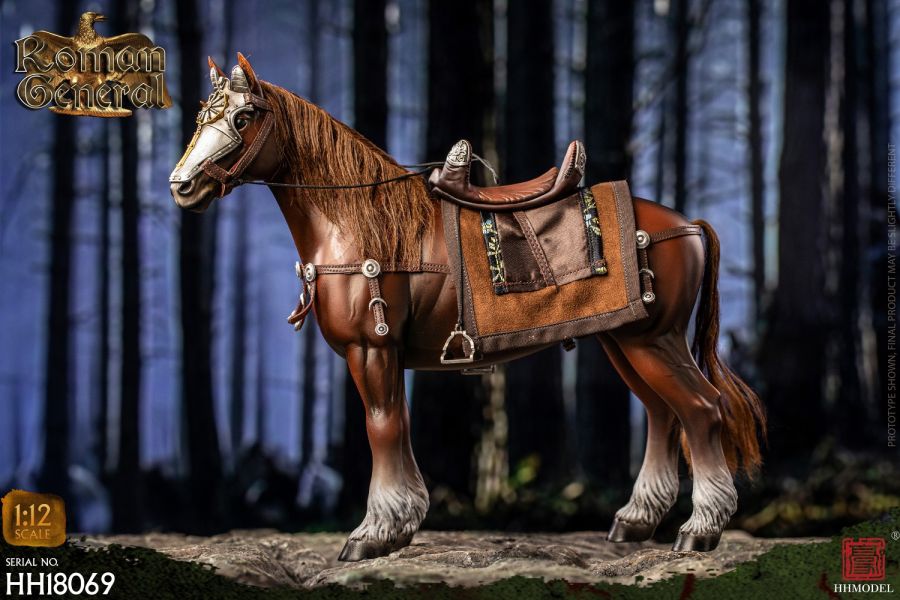 【史派克工廠】結單 預購23年Q3 HHMODEL 1/12 帝國軍團 HH18069 戰馬 6吋 可動 0714 HHMODEL 1/12 帝國軍團 HH18069 戰馬 6吋 可動