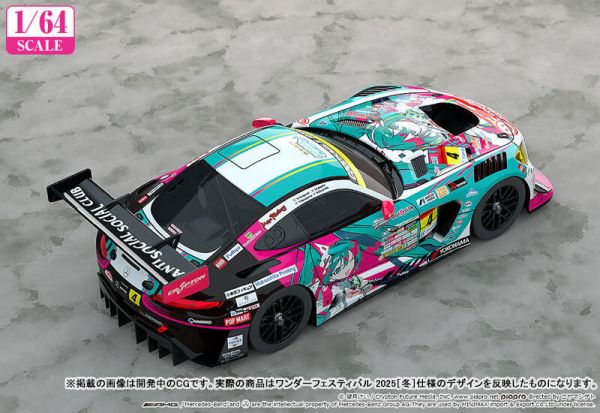 【史派克工廠】結單25年9月 1/64 GOODSMILE 初音未來 AMG 2025 開幕戰Ver. 0509 1/64 GOODSMILE 初音未來 AMG 2025 開幕戰Ver.