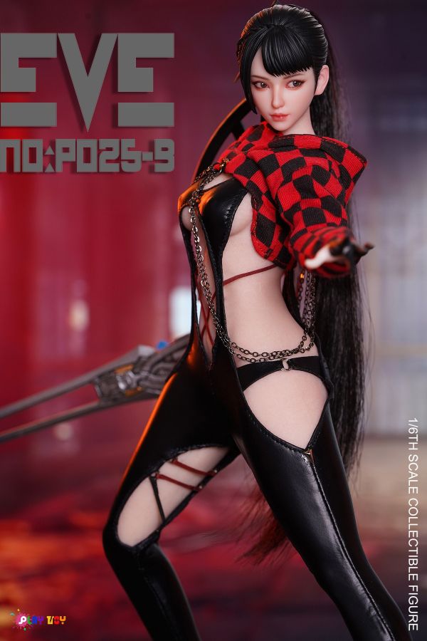 【史派克工廠】結單預購免運25年Q2 PLAY TOY 1/6 劍星 騰空小隊 EVE 可動人偶 P025B 0925 PLAY TOY 1/6 劍星 騰空小隊 EVE 可動人偶 P025B
